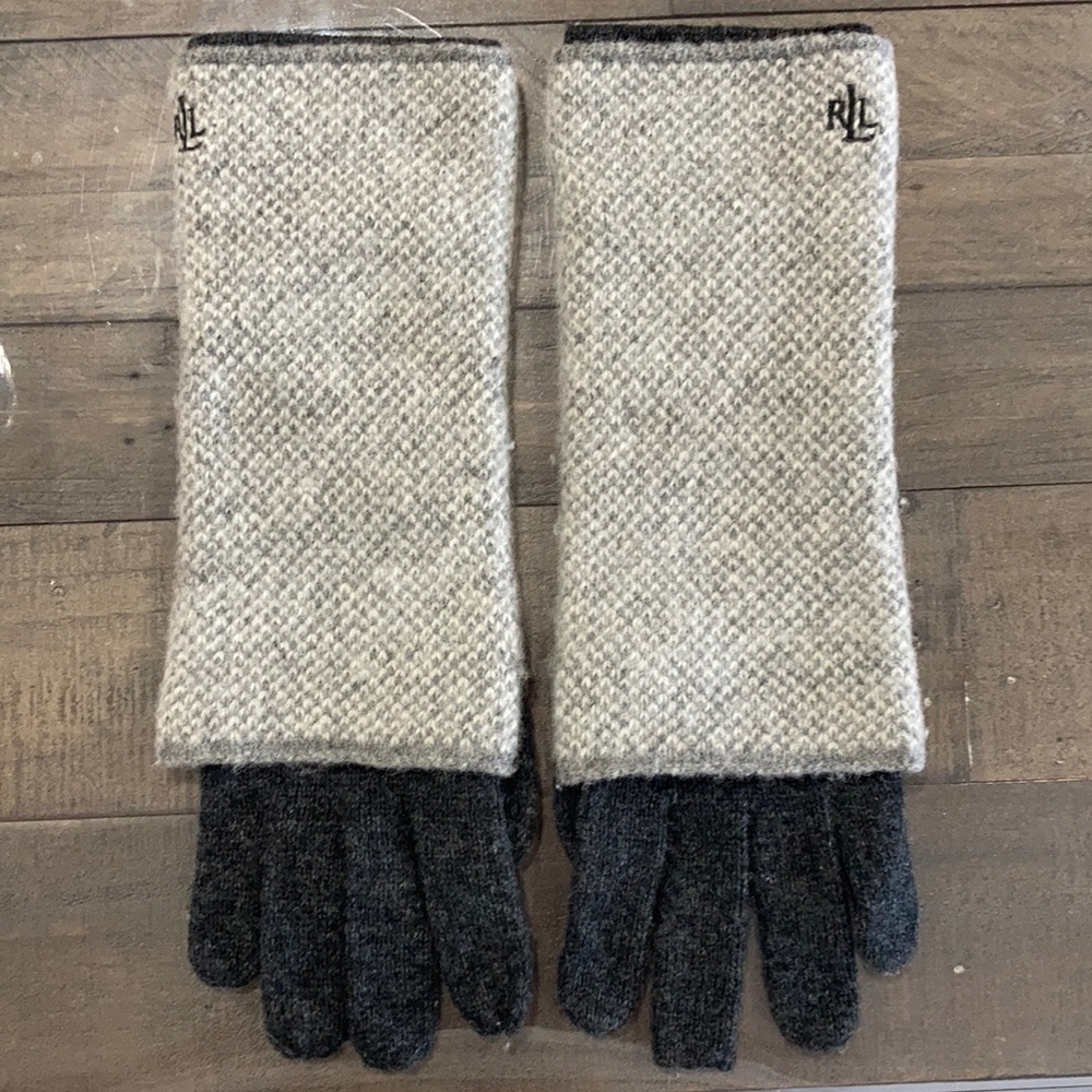 Ralph Lauren wool convertible gloves